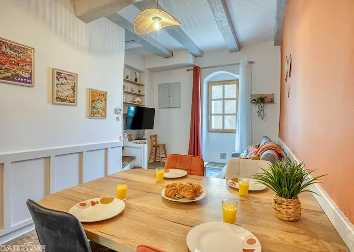 Cosy Maison Charmante Au Coeur Du Centre Historique カオール