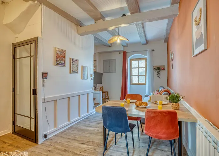別荘 Cosy Maison Charmante Au Coeur Du Centre Historique カオール